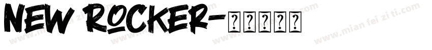 New Rocker字体转换